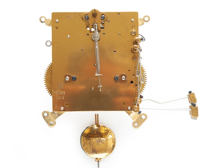 1949 JUNGHANS W278 8 Days Chiming Clock Movement Germany Wall Desk