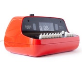 1972 SABA Flip Clock Radio PRO RC11 - Space Age Panton Modern Desk table Germany Plastic 1970s Atomic