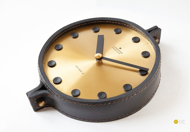 Mid Century JUNGHANS Wall Clock Modernism Space Age Atomic Etsy