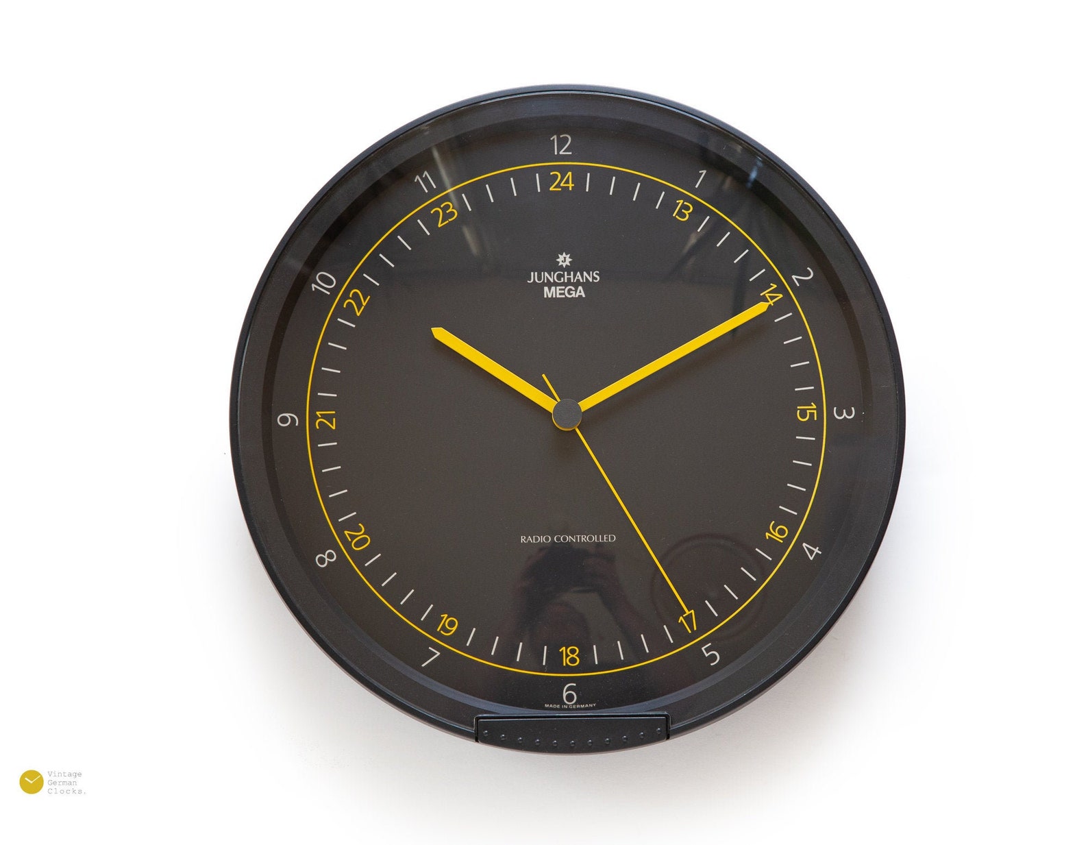 1988 JUNGHANS MEGA Wall CLOCK Postmodern Space Age Panton Etsy