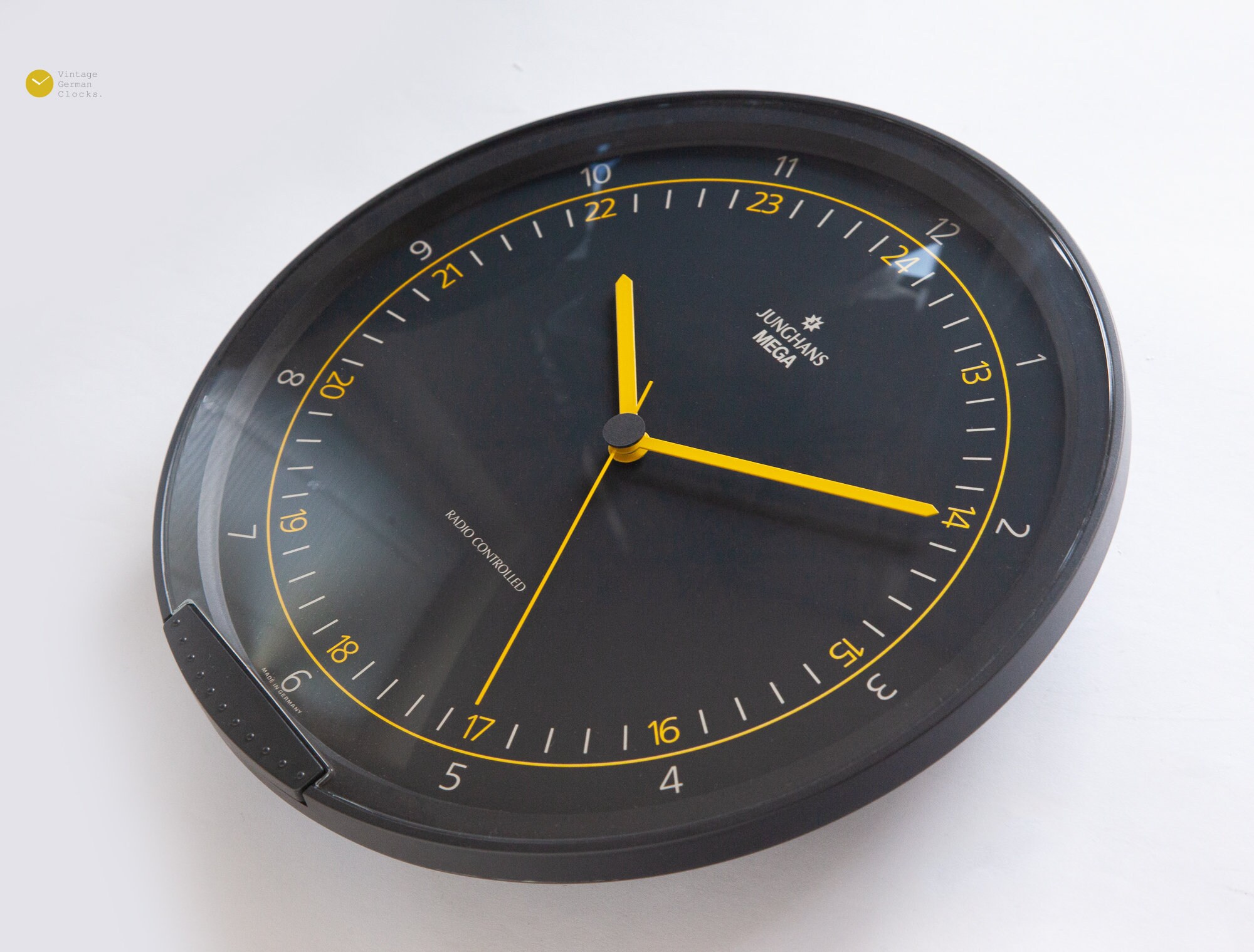 1988 JUNGHANS MEGA Wall CLOCK Postmodern Space Age Panton Etsy