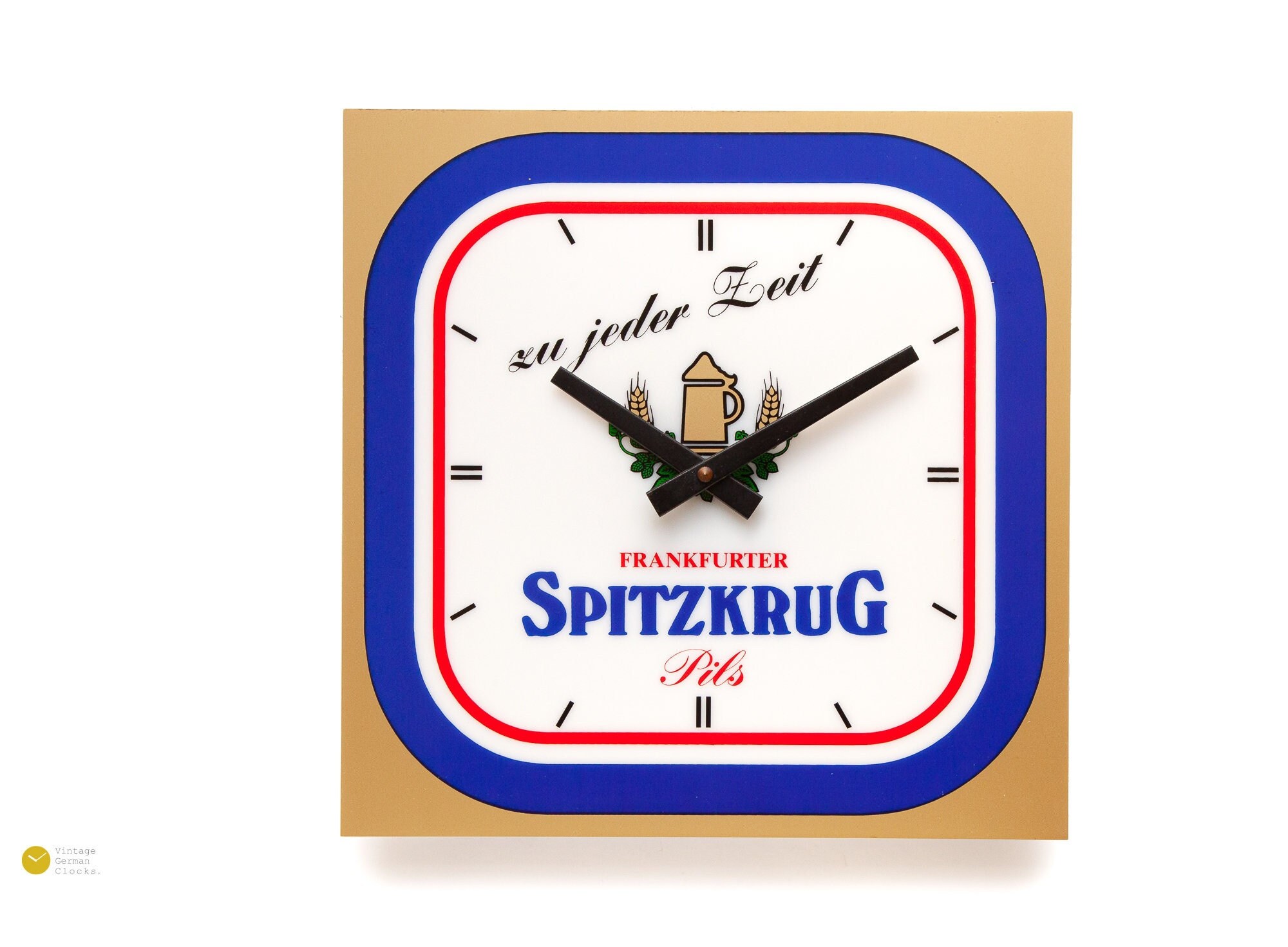 Vtg German Beer Promo Clock Wall Advertising Design 70s 80s - Etsy