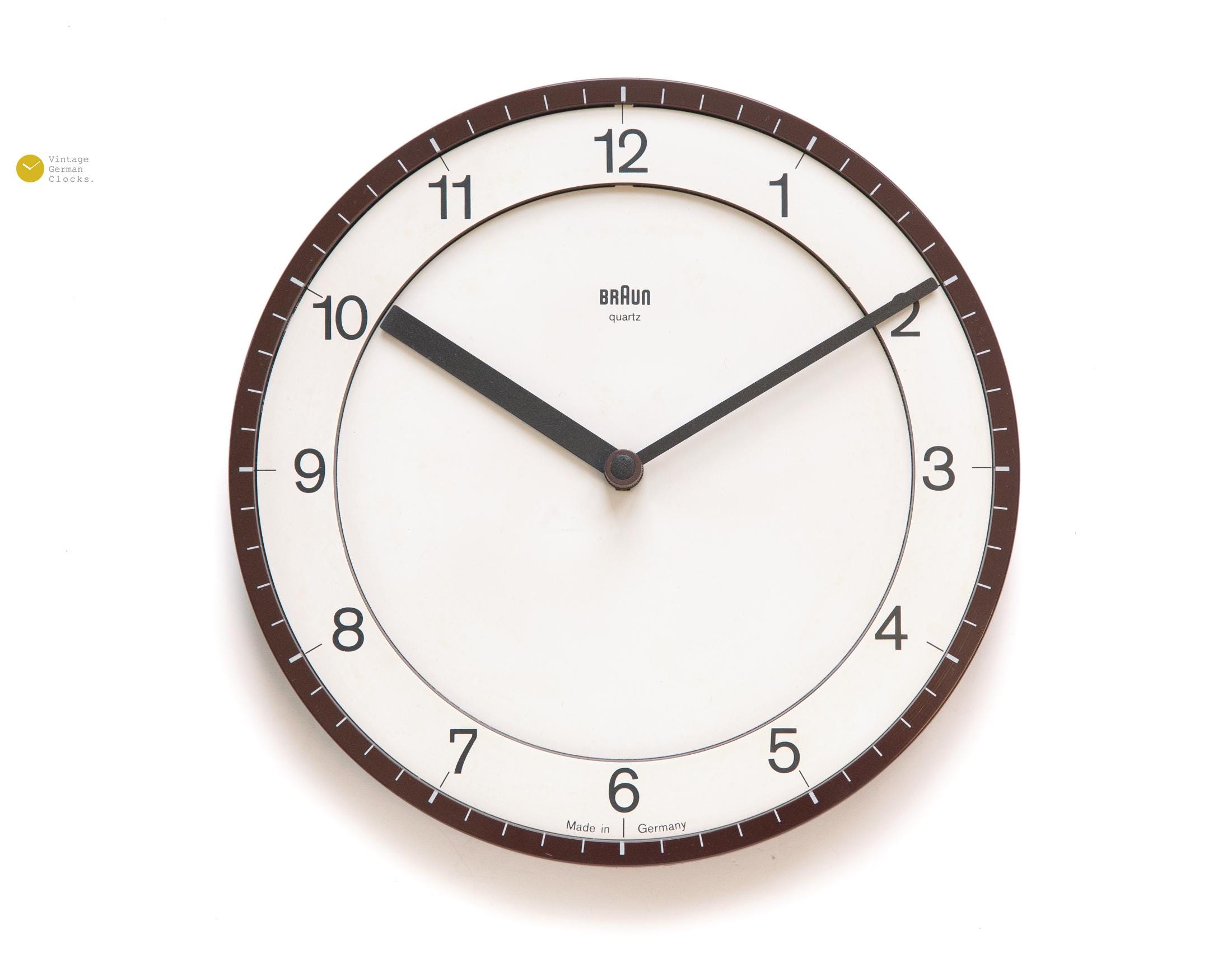80S オリジナル BRAUN ABW30 TYPE 4861 ウォールクロック 80S オリジナル BRAUN ABW30 TYPE 4861 ウォールクロック 80S