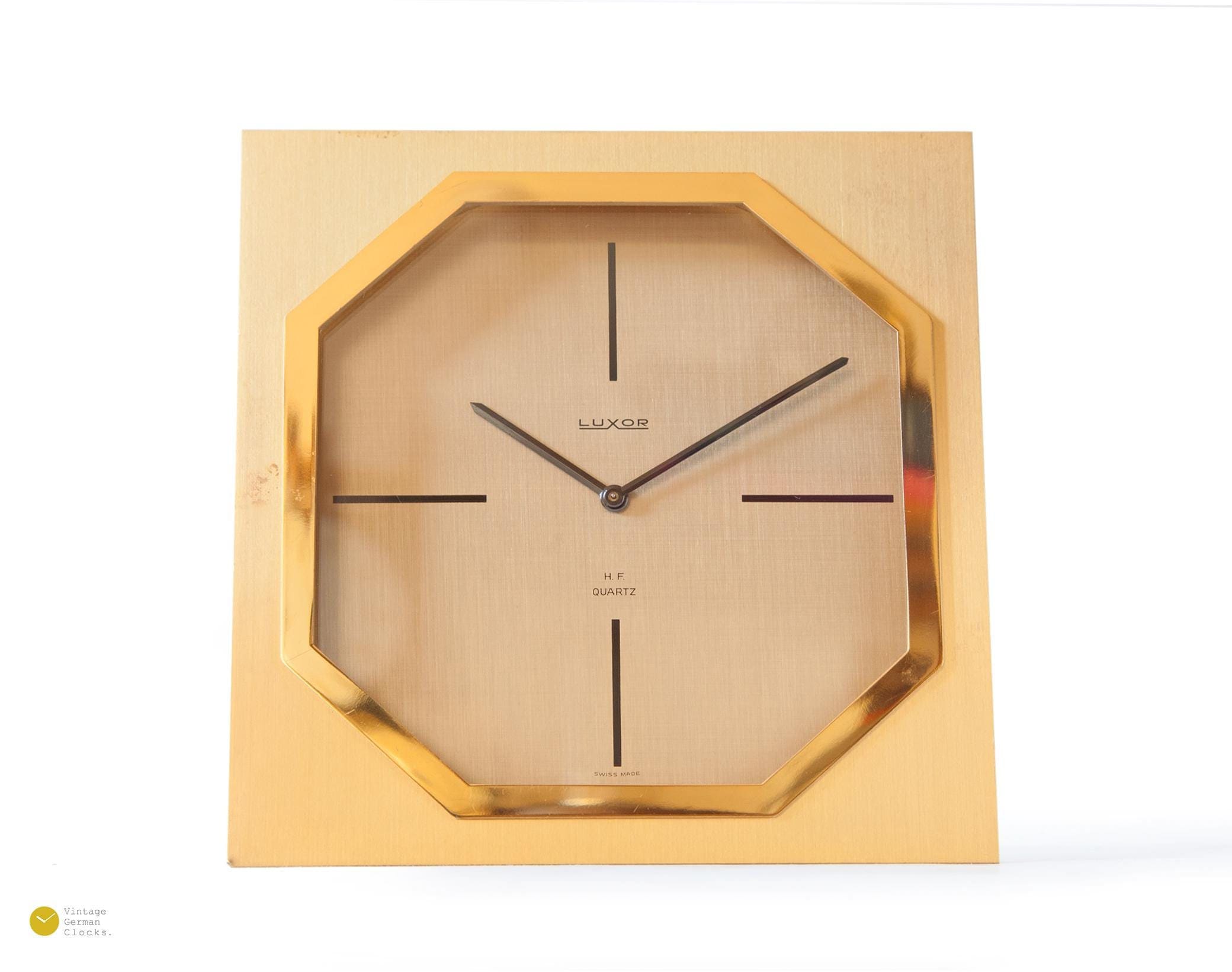Luxor swiss clock - Etsy 日本