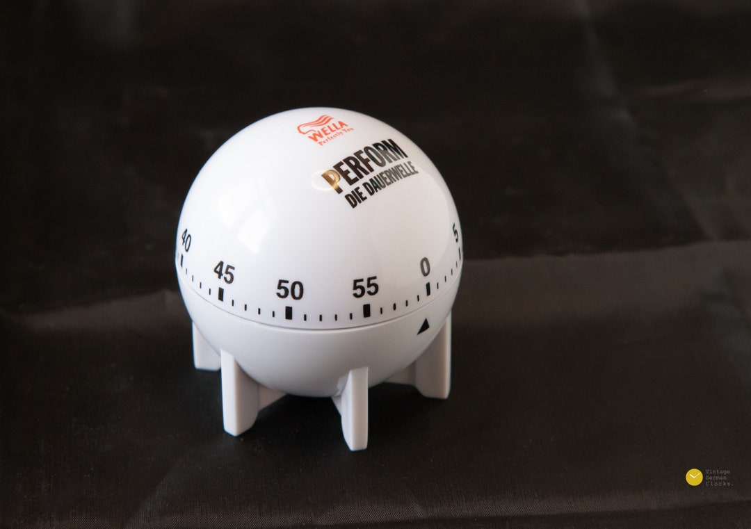 NOS Space Age Kitchen Timer Wella Panton Pop Modernism Plastic Atomic ...