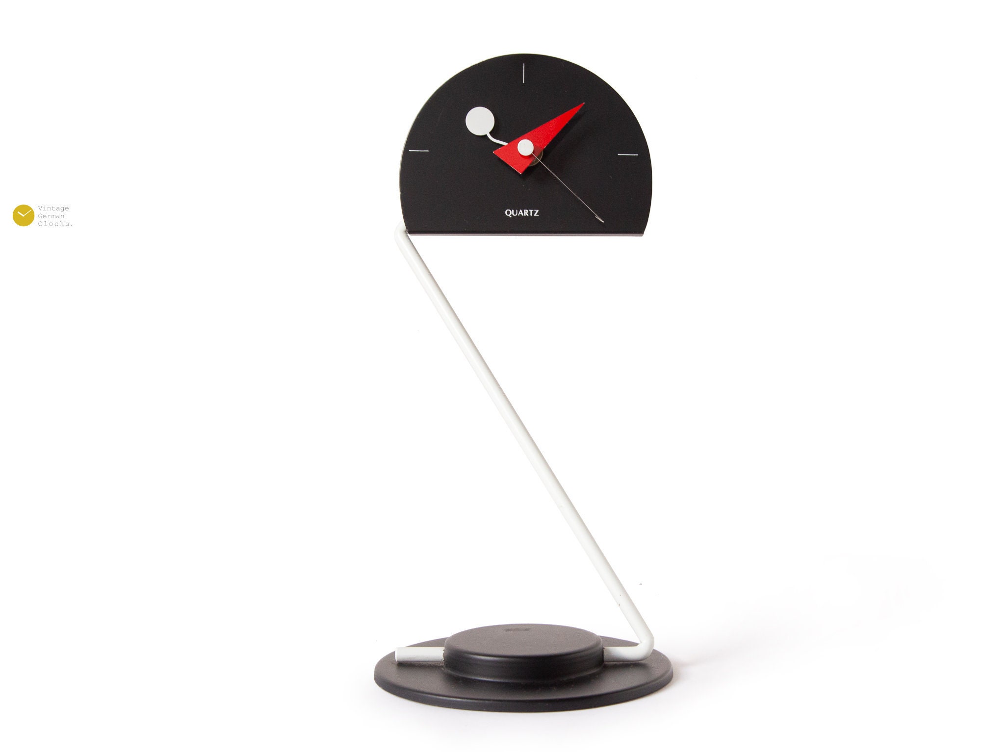 80s canetti カネッティ Peacock clock 置き時計 箱付 Peacock Desk Clock in Blue by Canetti – Canetti Design Group