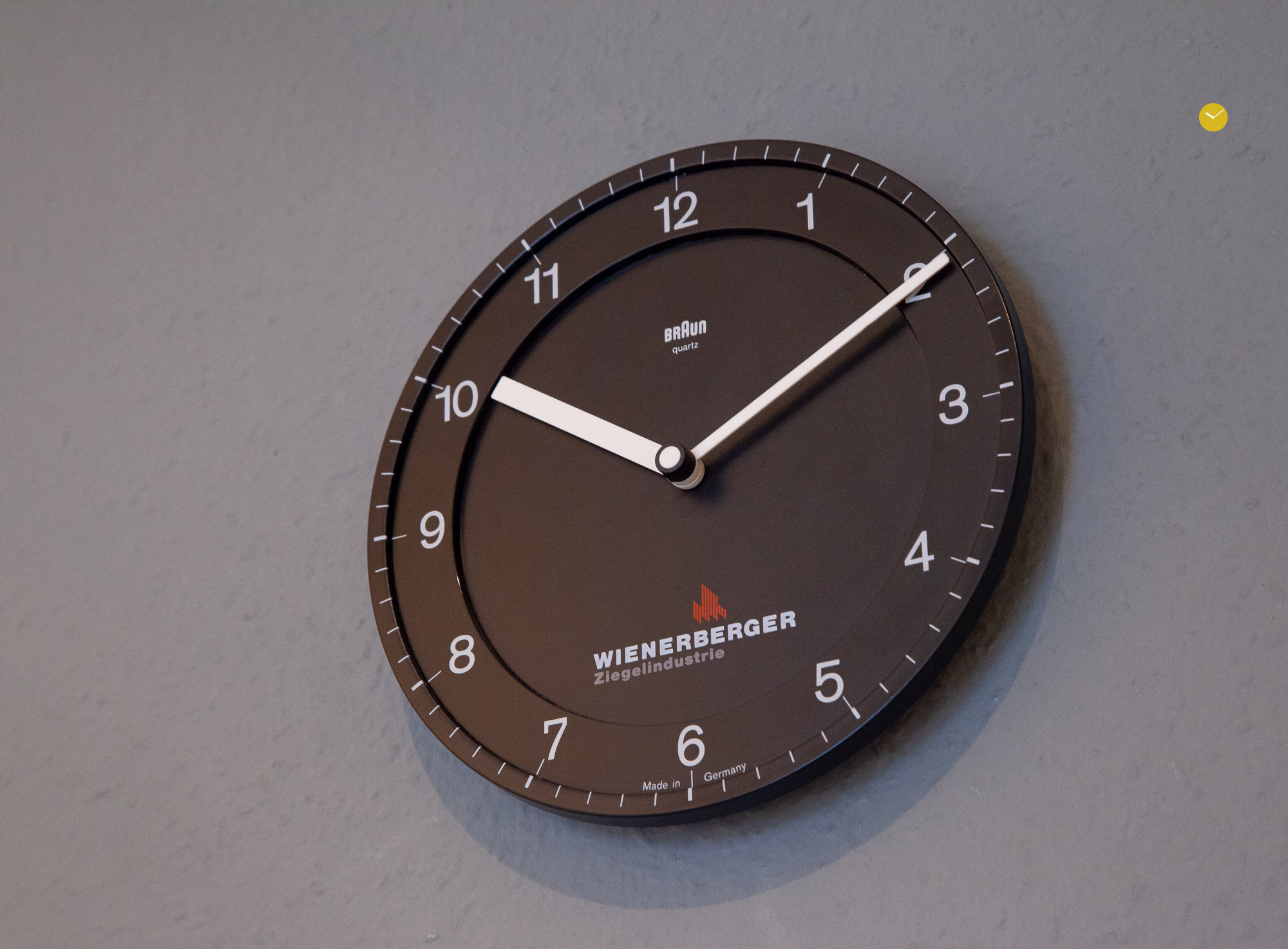 S*8様 Braun classic ABW30 クォーツ 掛時計 ドイツ製　箱 Braun” ABW30 Vintage Wall Clock ブラウン ビンテージ ウォール