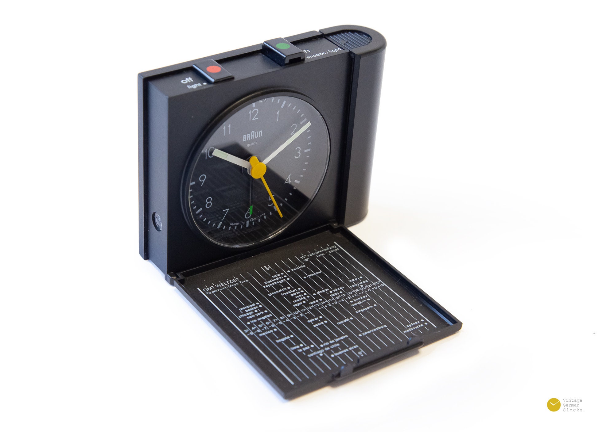 BRAUN AB 313 Sl Alarm Clock Dietrich Lubs Germany Type 4784