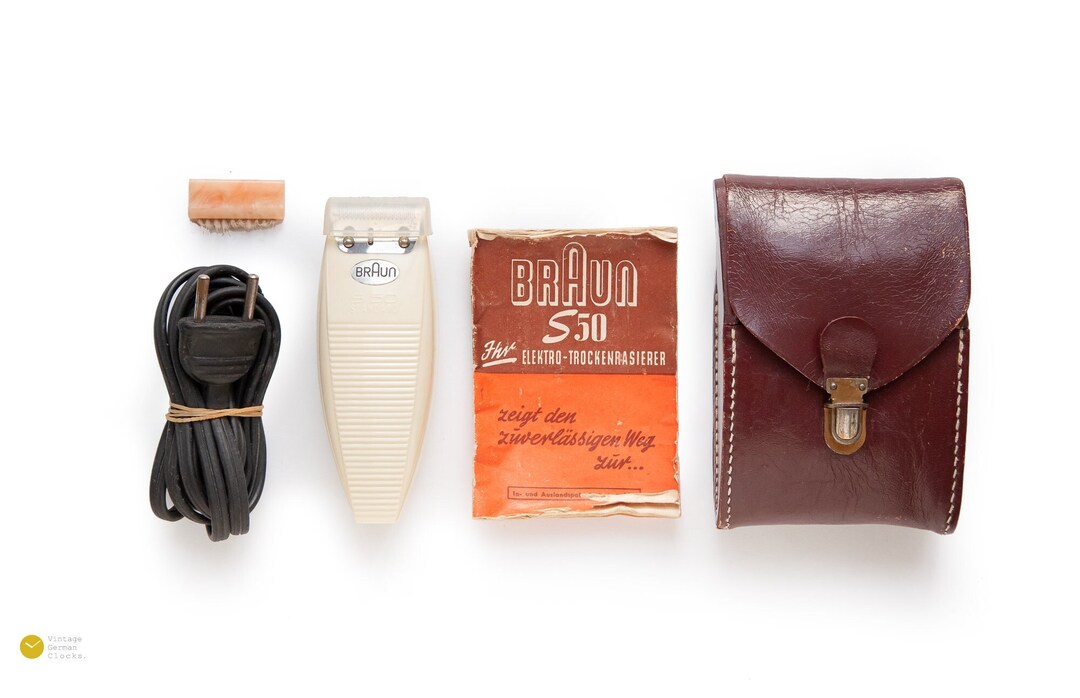 ヴィンテージ Braun TYPE:4834 The First BRAUN Shaver! S50 STANDARD Max Braun Germany Type