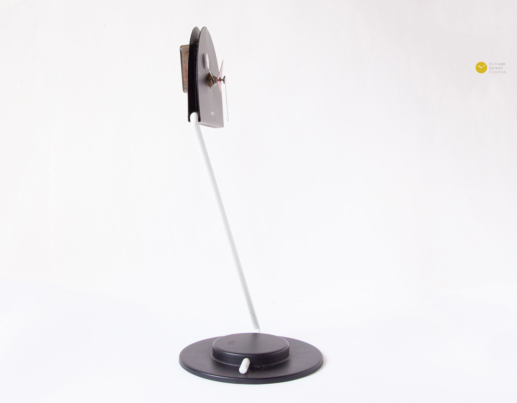 80s canetti カネッティ Peacock clock 置き時計 箱付 80s canetti