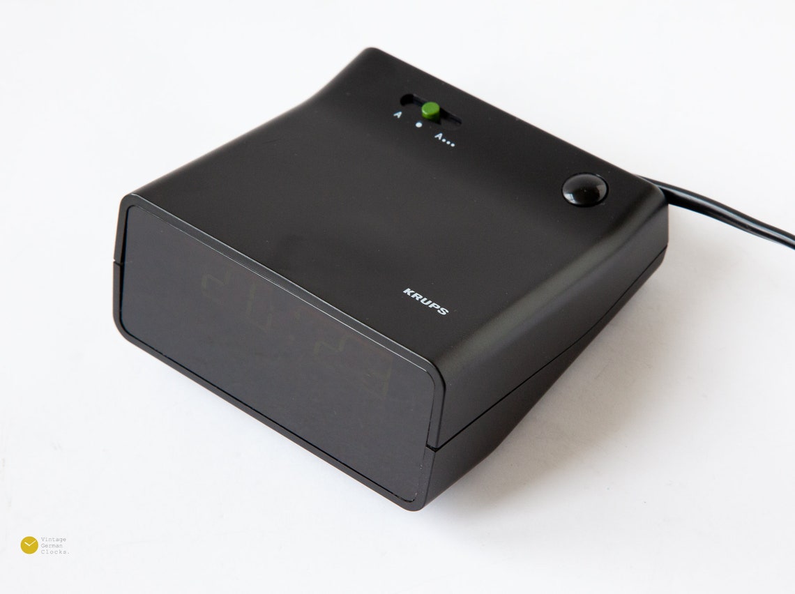 80s KRUPS Germany Digital Alarm Clock Checktime Type 622 Desk Etsy