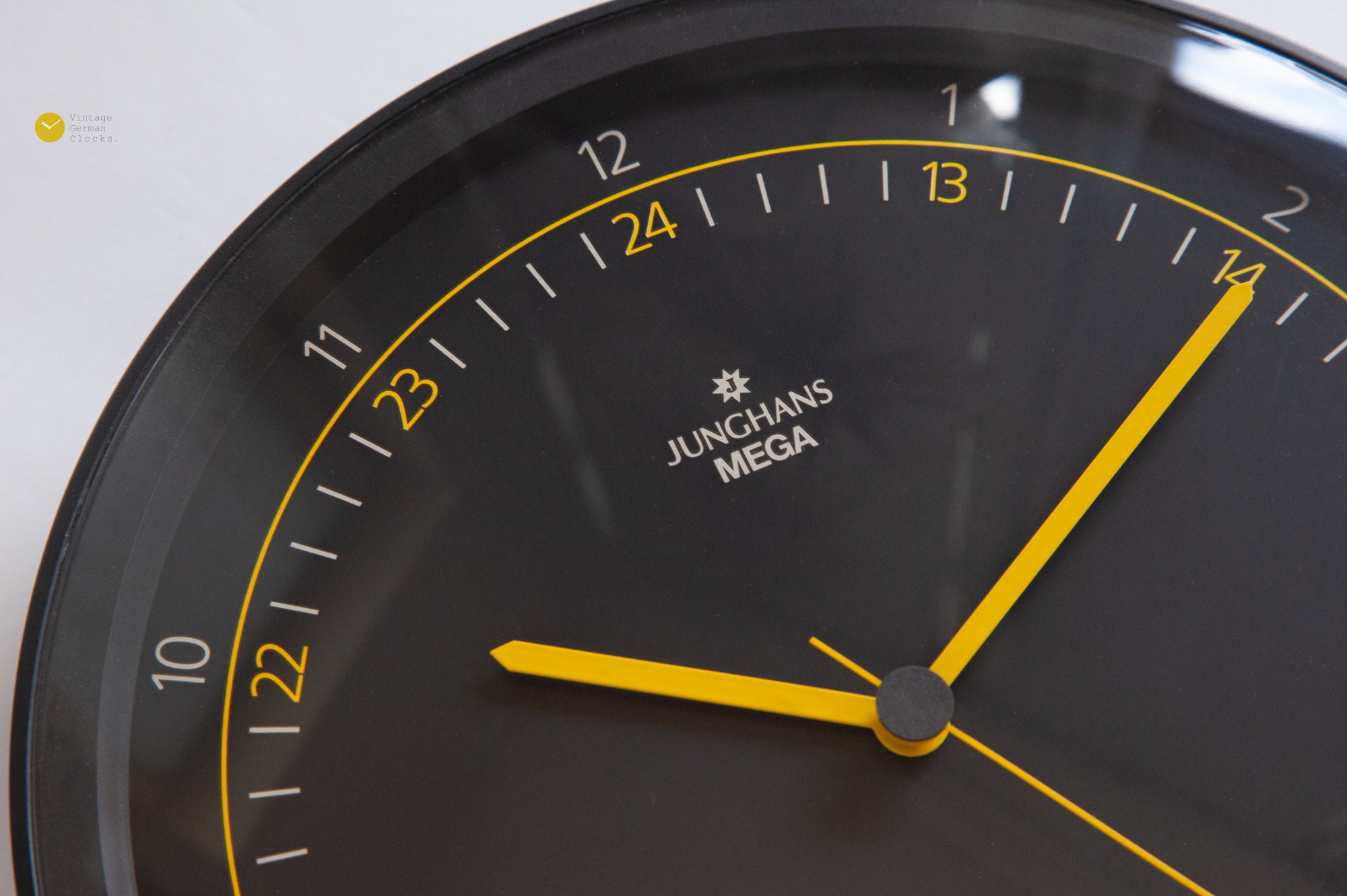 1988 JUNGHANS MEGA Wall CLOCK Postmodern Space Age Panton Etsy