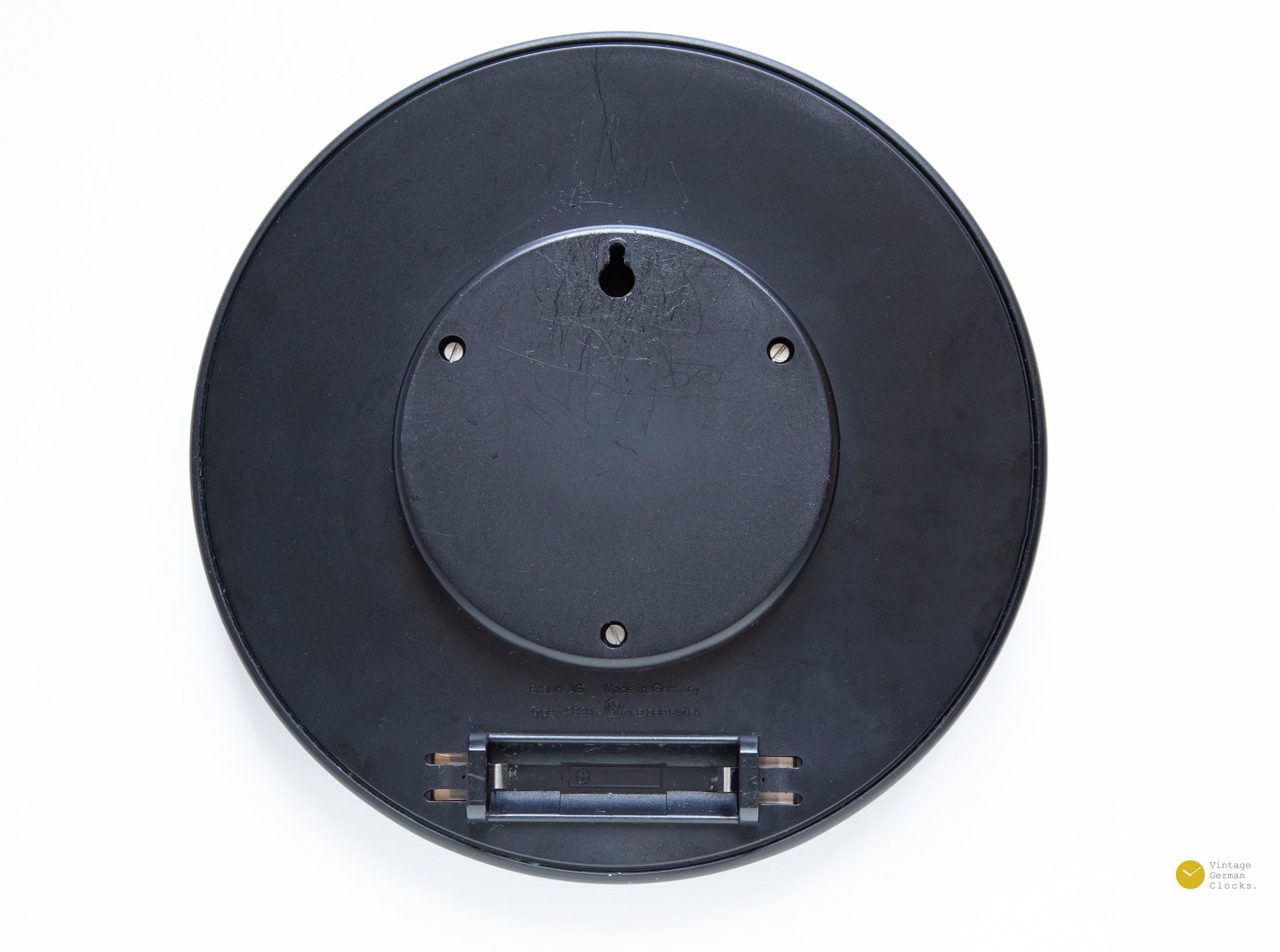 BRAUN ABW41 Domodisque Wall Clock Type 4839 Defect 1981 by