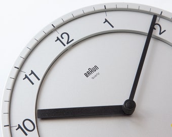 BRAUN Abw 31 Wall Clock Type 4861 Millennium Edition Dietrich Lubs
