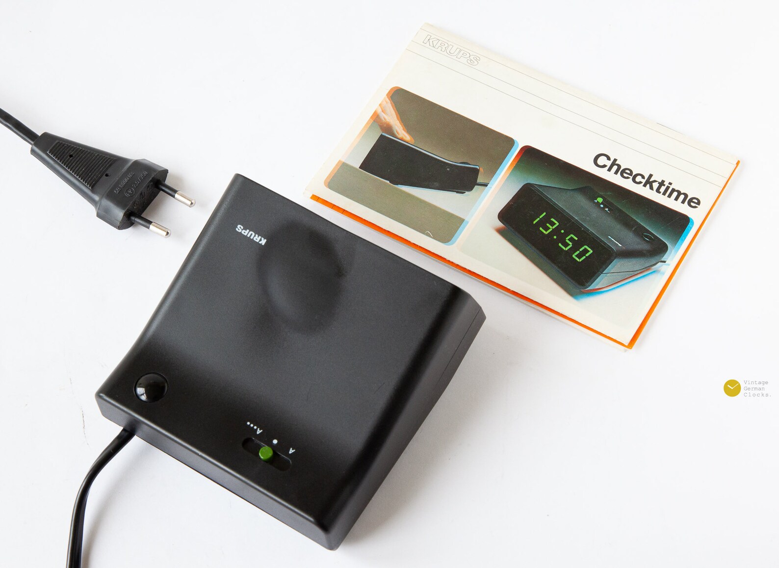 80s KRUPS Germany Digital Alarm Clock Checktime Type 622 Desk Etsy