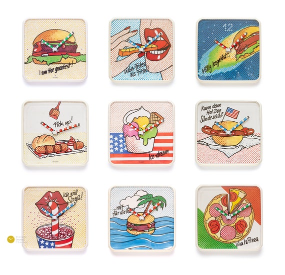 80's ポストモダン ウォールクロック ユンハンス ヴィンテージ ドイツ MEMPHIS WALL CLOCK | JUNGHANS | 1980s | vintage shop AM/PM