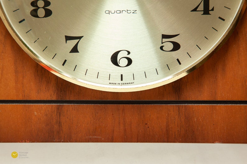 Mid Century JUNGHANS Wall Clock 70s Nelson Modern Germany Etsy