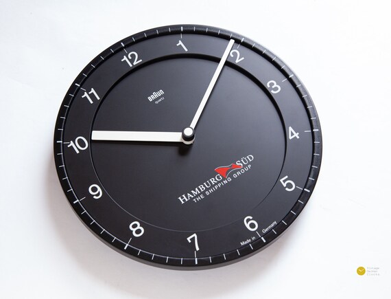 VTG BRAUN Millenium Wall Clock 4861 ABW 31 Lubs Rams