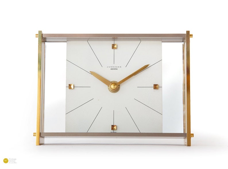 Relojes Hogar Y Decoracion German Art Deco Alarm Desk Clock