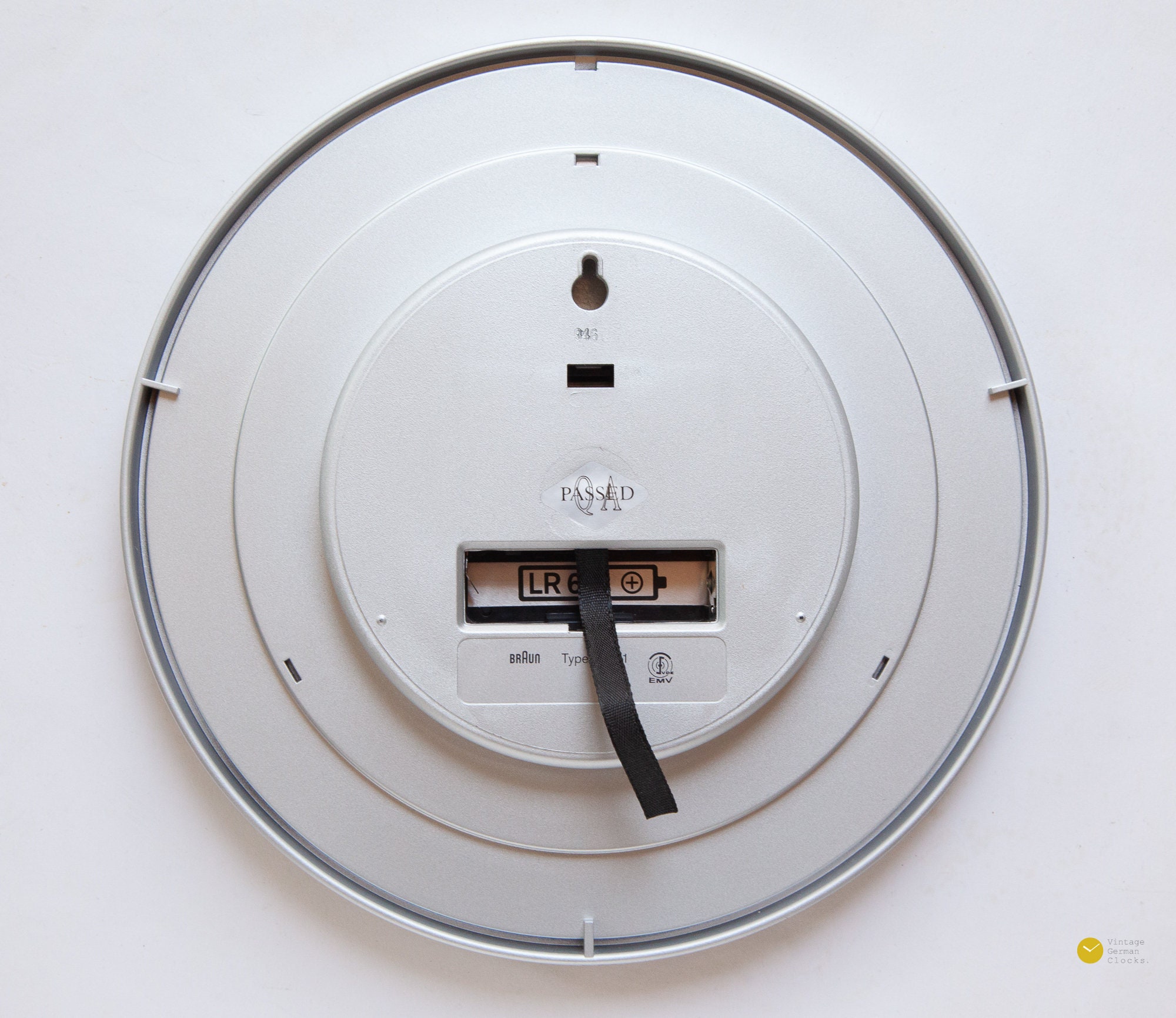 BRAUN Abw 31 壁掛け時計 タイプ4861 ミレニアムエディション