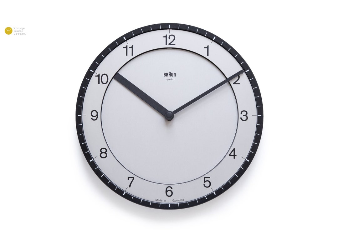 Braun 壁掛け時計　ABW31 Type 4861 シルバー Braun 壁掛け時計 ABW31 Type 4861 シルバー VTG BRAUN