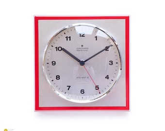 Vintage Deutsche Bahn Station Wall Clock Dealer Promotional