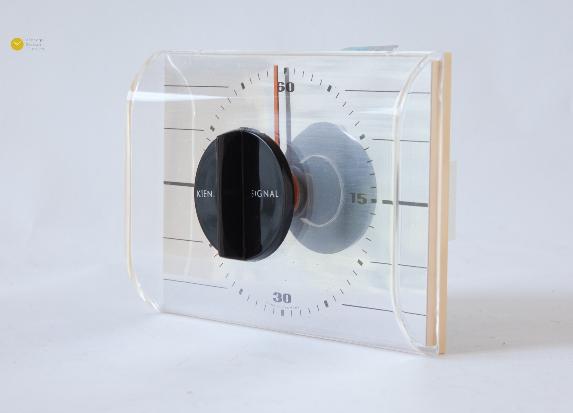 60s KIENZLE Cabinet Kitchen Timer Mid Century Space Age Germany ...