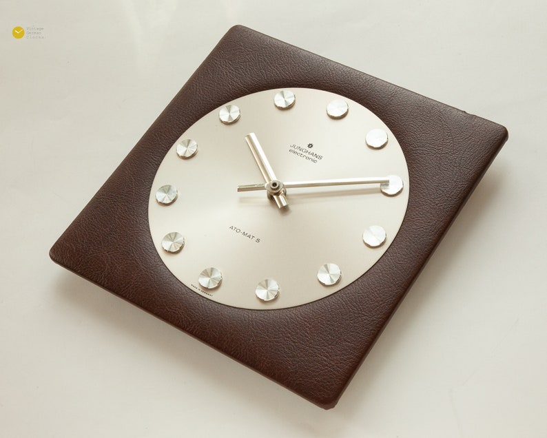 Mid Century JUNGHANS Wall CLOCK Modern Atomic Space Age Etsy