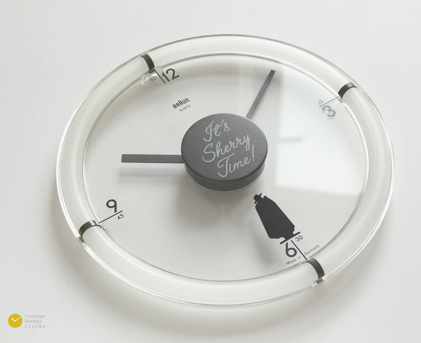 BRAUN ABW 35 Wall Clock - Type 4778 - 1988 by Dietrich Lubs