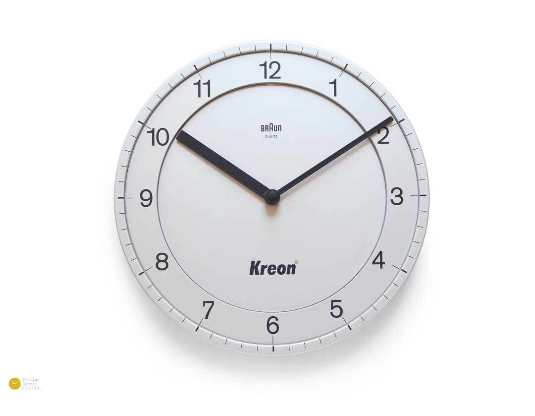 （訳ありセール 格安） BRAUN Abw 31 Wall Clock Type 4861 Millennium Edition インテリア時計