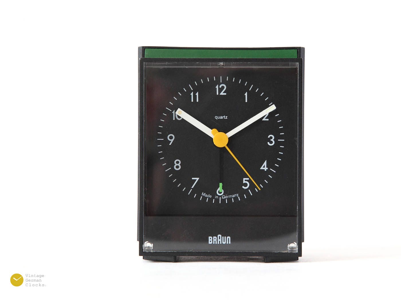 BRAUN AB 4 Alarm Clock - type 4749 - 1987 by Dietrich Lubs Germany desk  table Design AB4 1980s 80s - Wecker