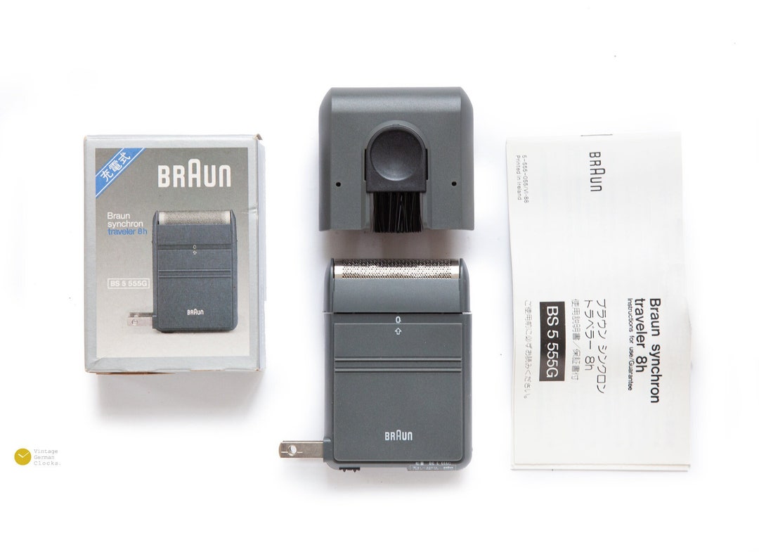 BRAUN synchron 電動シェーバー　1980年代 BRAUN synchron 電動シェーバー 1980年代