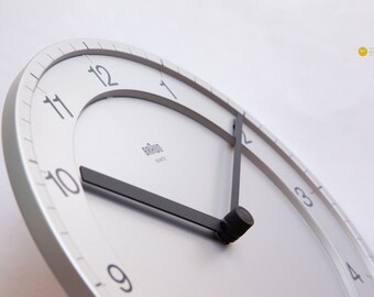 ヴィンテージ Braun 壁掛け時計　ABW31 Type 4861 シルバー Braun 壁掛け時計 ABW31 Type 4861 シルバー 【公式通販】