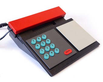Ultra rare BANG & OLUFSEN BeoCom 500 Telephone Danish Postmodern Memphis analog vintage Loewy 1980s