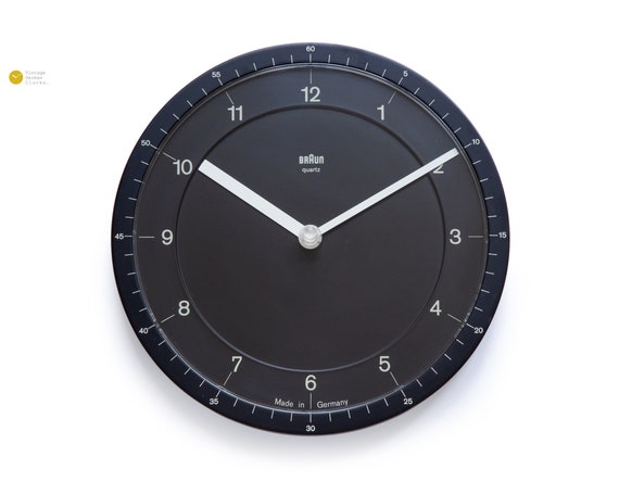 BRAUN ABW41 Domodisque Wall Clock Type 4839 Defect 1981 by