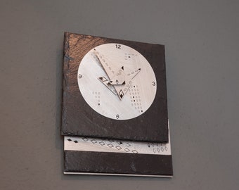 時計　ポストモダン　1990年代 ユニークな振り子式壁掛け時計（箱入り）90年代ポストモダン抽象画家