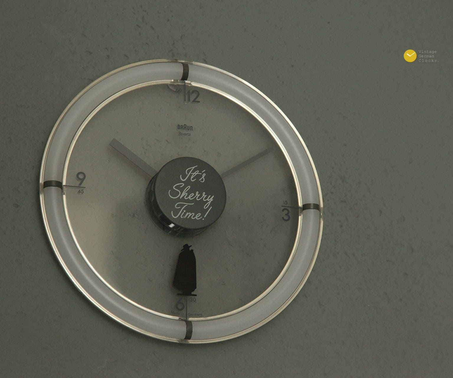 BRAUN ABW 35 Wall Clock - Type 4778 - 1988 by Dietrich Lubs