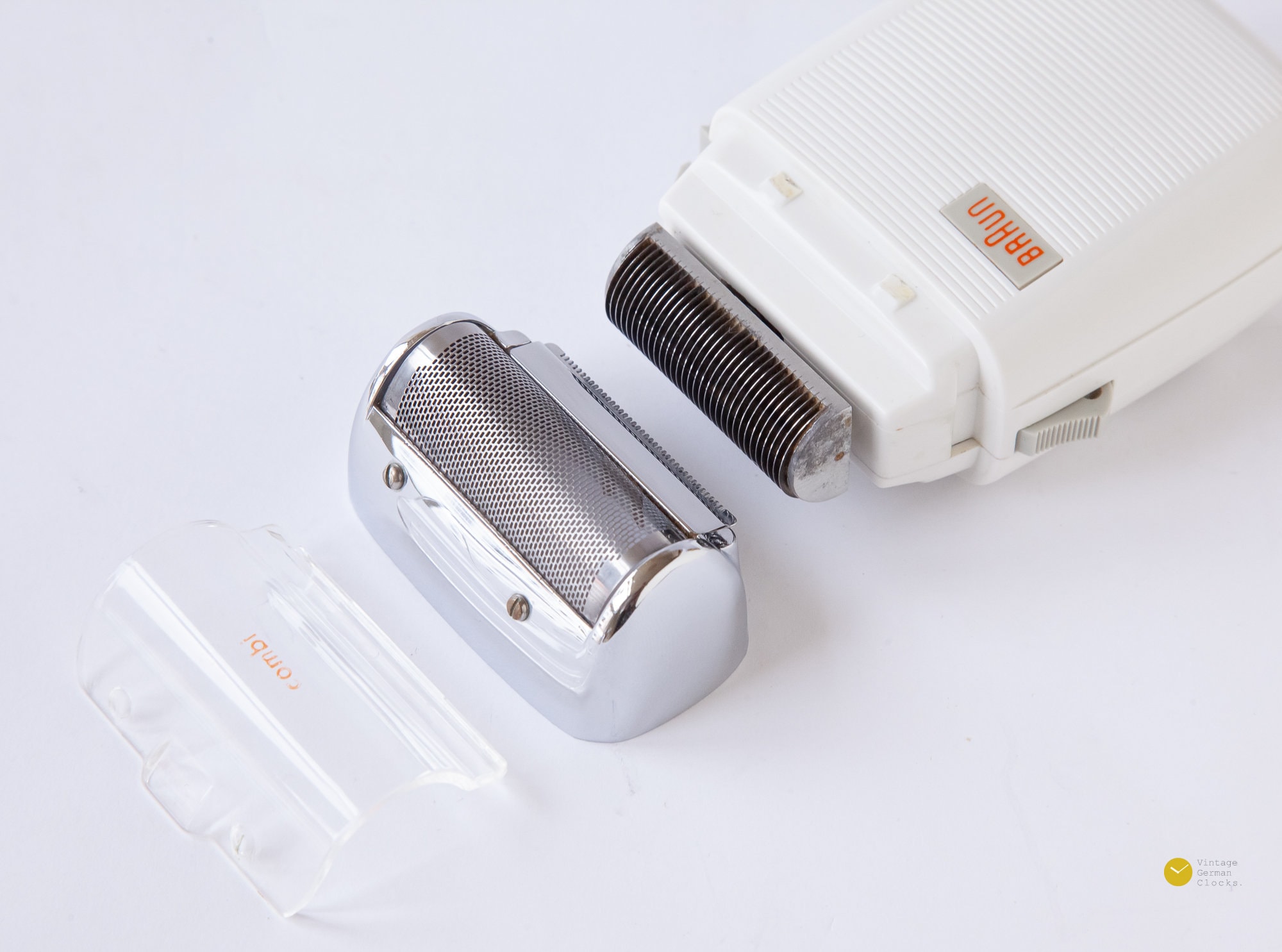 1957 BRAUN COMBI DL5 Shaver Dieter Rams Gerd Muller Germany