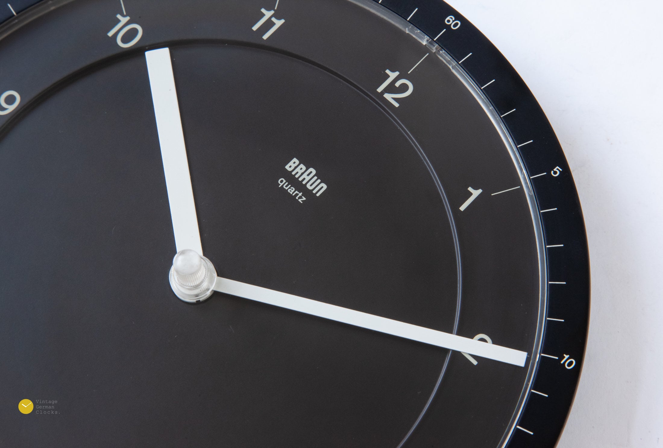 BRAUN ABW41 Domodisque Wall Clock Type 4839 Defect 1981 by