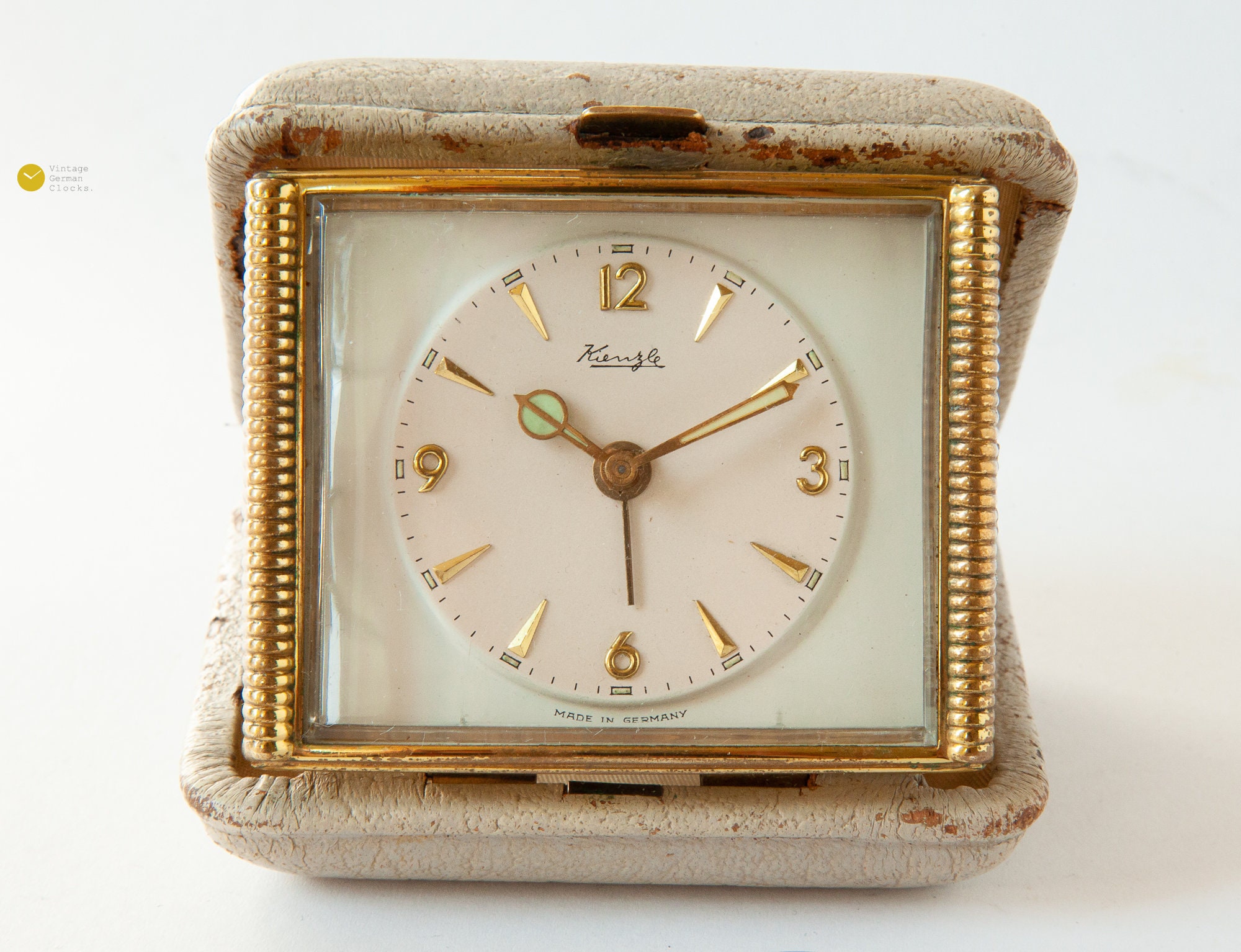 Exquisite Art Deco KIENZLE Travel Alarm Clock Pocket Etsy