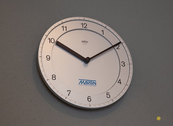 BRAUN Abw 31 Wall Clock Type 4861 Millennium Edition