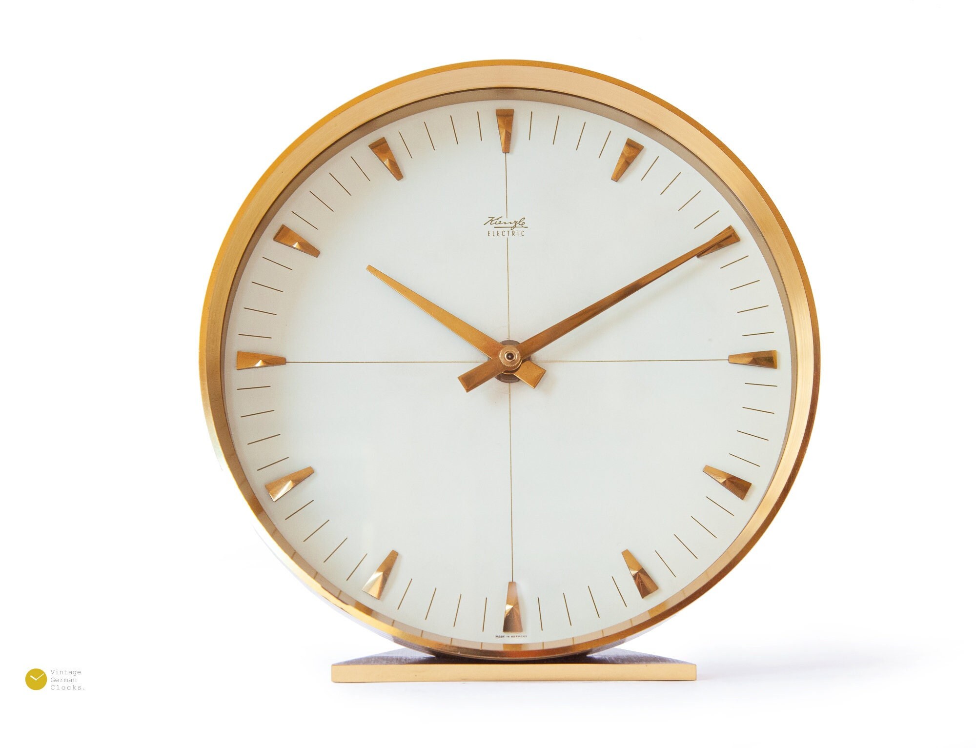 1960s Kienzle Desk CLOCK Modernism Bauhaus Art Deco Mid Etsy