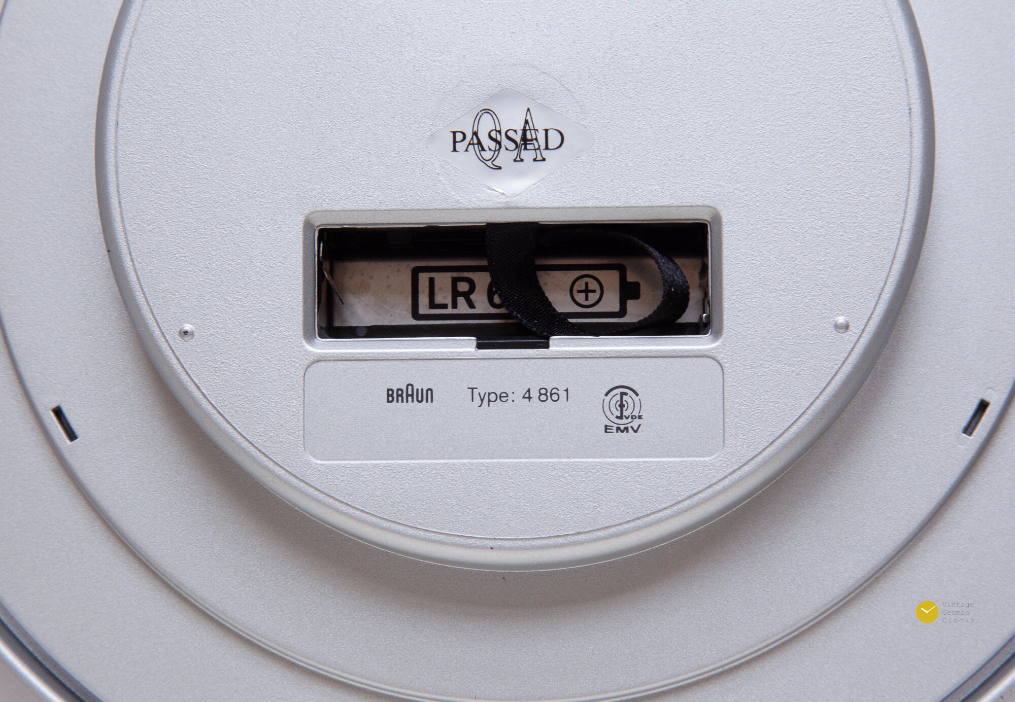 BRAUN Abw 31 Wall Clock Type 4861 Millennium Edition