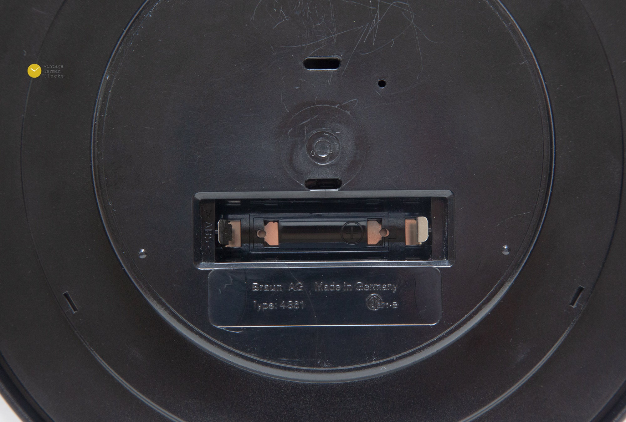 BRAUN ABK 30 Wall Clock Type 4861 - 1982 by Dietrich Lubs