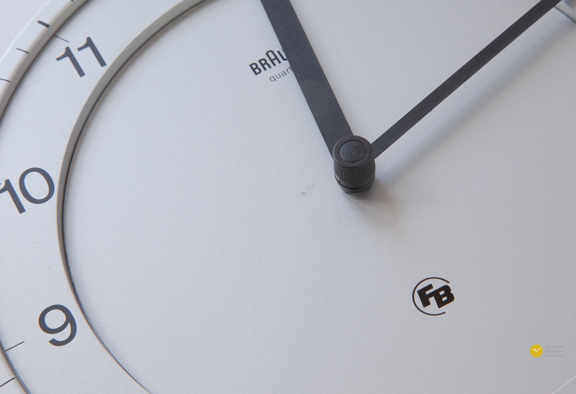 BRAUN Abw 31 Wall Clock Type 4861 Millennium Edition