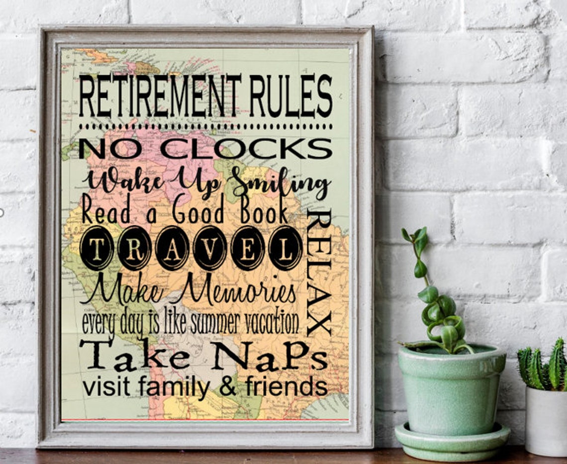 travel related retirement gifts