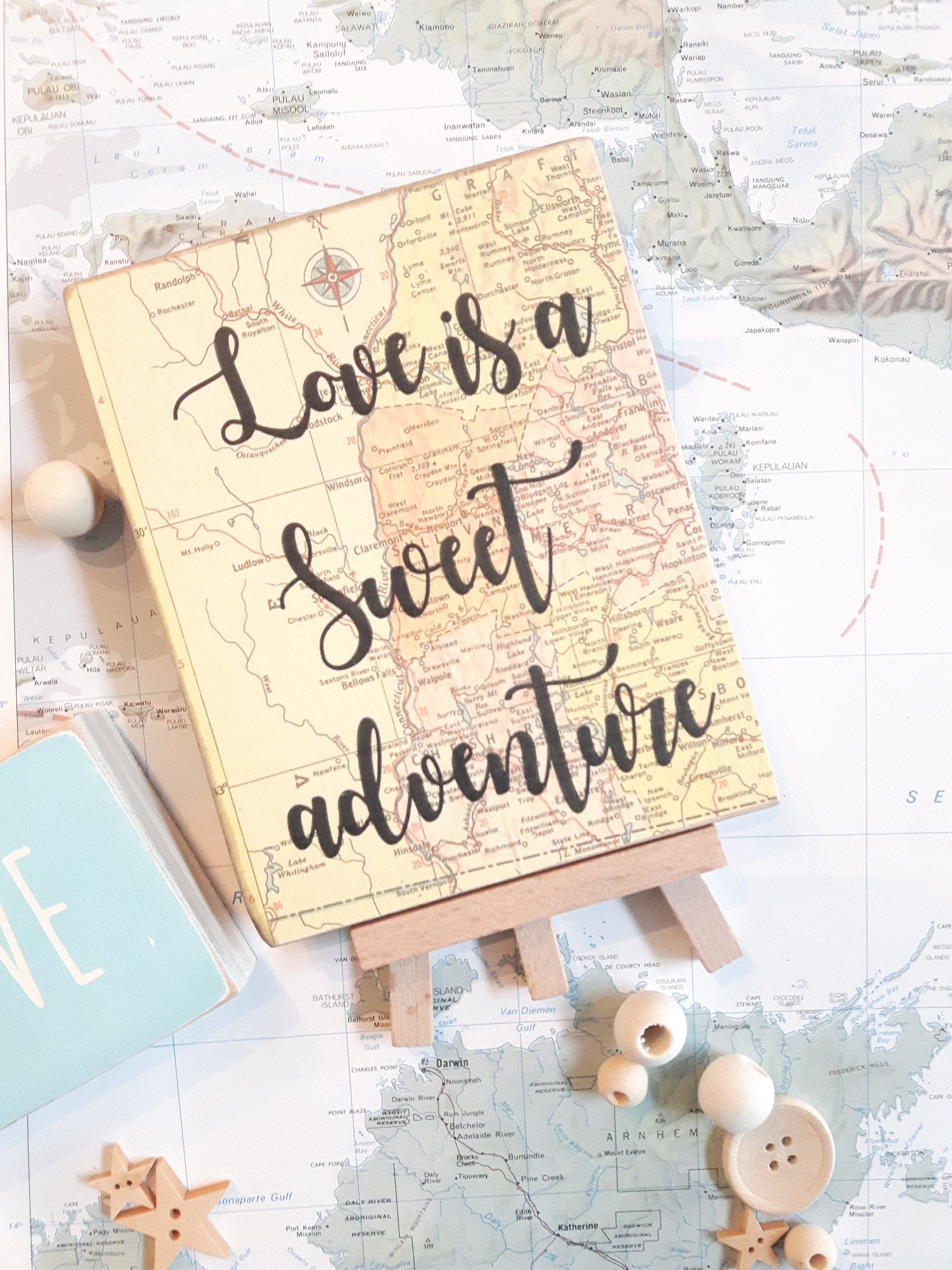 Travel themed bridal shower adventure bridal shower decor Etsy