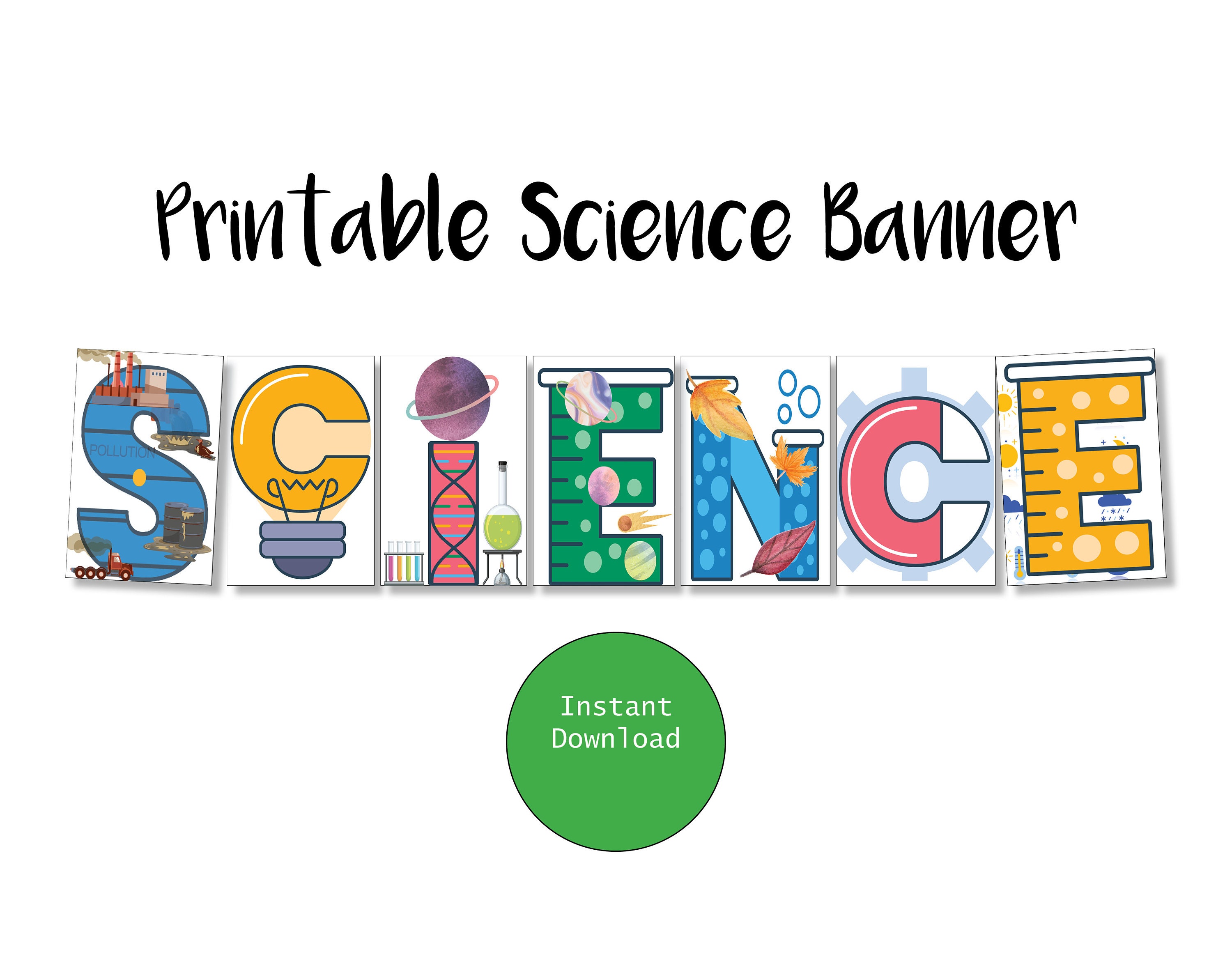 Science Classroom Decor Science Printable Science Poster for Etsy UK