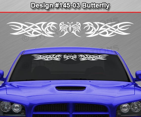 Fire Flames Car Rear Window Decal Sticker Car Truck SUV Van 159