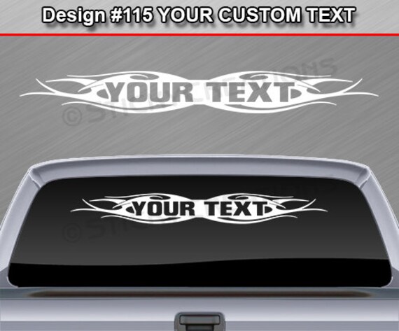 Design 115 Personalized Customized Custom Name Text Etsy